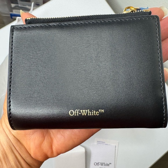 Off-White Jitney Zipped Bi-Fold Wallet NEW IN BOX - Picture 9 of 16